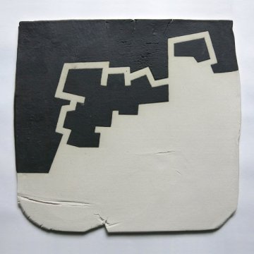 Territori assenyalat XXXII, porcellana, 30 x 30 x 1 cm., 2013_w600_h600